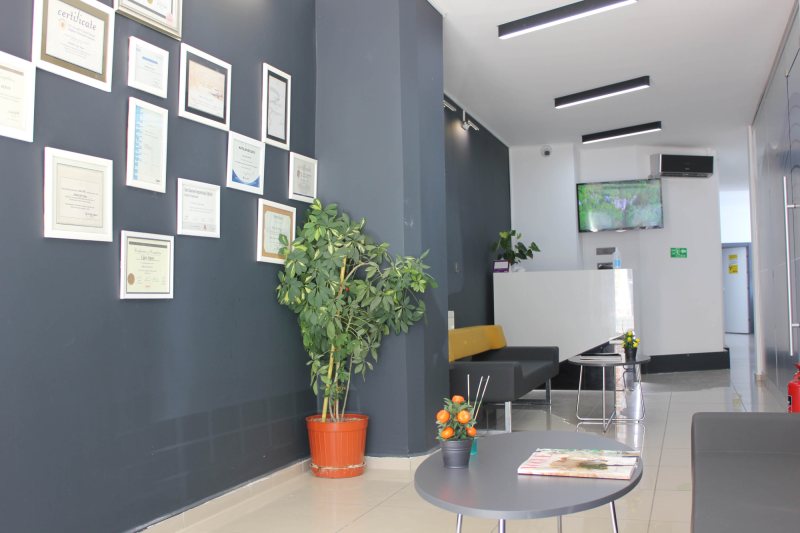 Inside the clinic